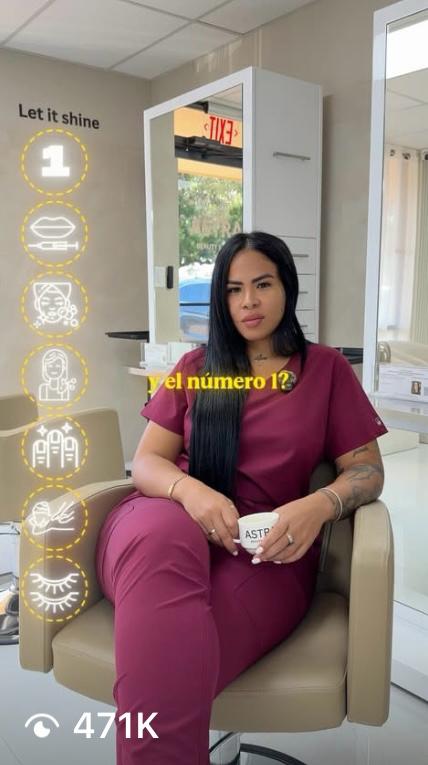 Captura original de un video de Laíz Rivero con 471K visualizaciones.