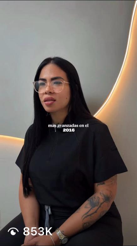 Captura original de un video de Laíz Rivero con 853K visualizaciones.